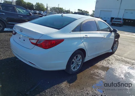 2012 Hyundai Sonata Gls из США, поврежденный, VIN 5NPEB4AC7CH406073